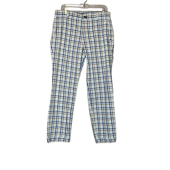 Nike Golf Sport Dri Fit plaid golf pant. Size‎ 34/30 - Picture 1 of 10